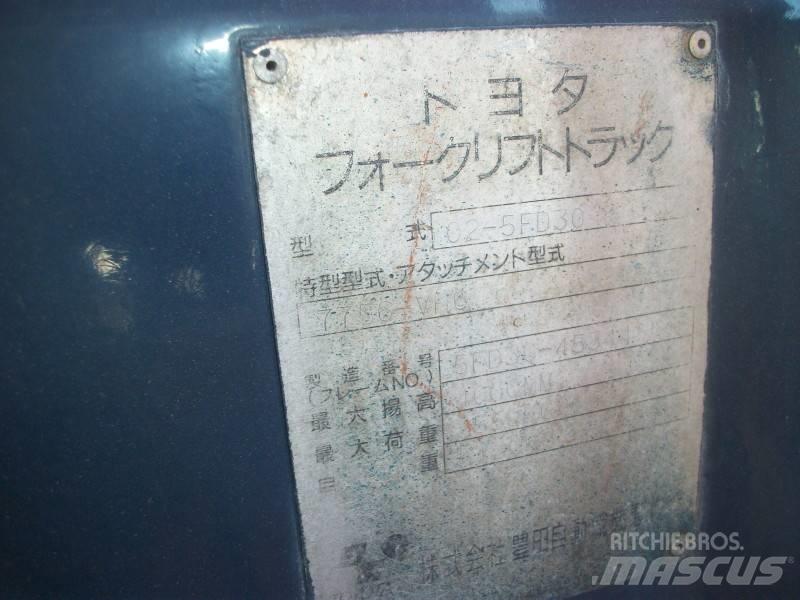 Toyota 5 FD 30 Dizelski viljuškari