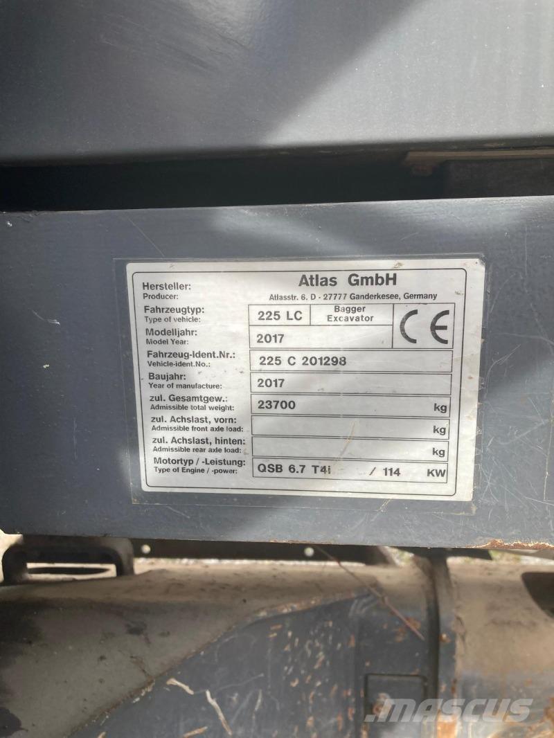 Atlas 225 LC Bageri guseničari