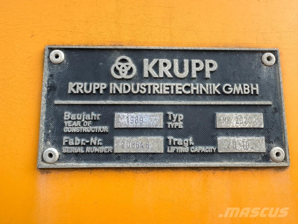 Krupp KMK 2020 Polovne dizalice za sve terene