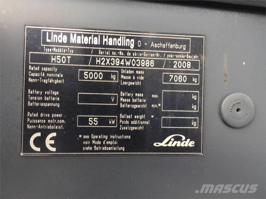 Linde H50T Plinski viljuškari