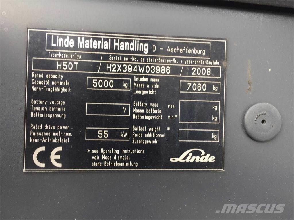 Linde H50T Plinski viljuškari