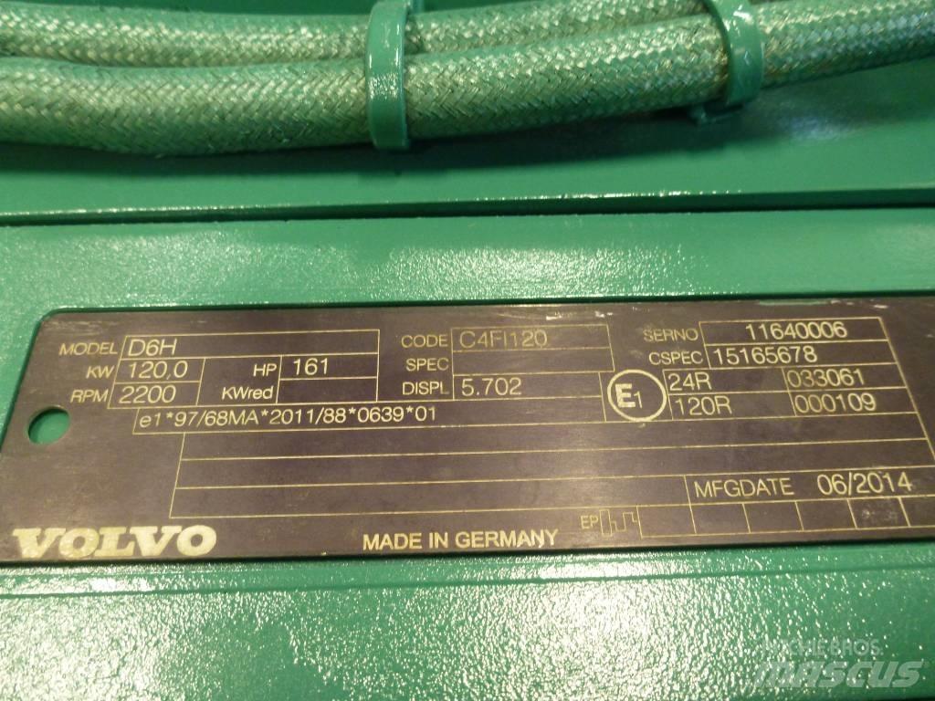 Volvo D6H C4FI120 Motori za građevinarstvo