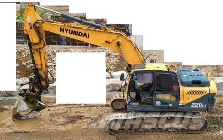 Hyundai Robex 220 LC Bageri guseničari