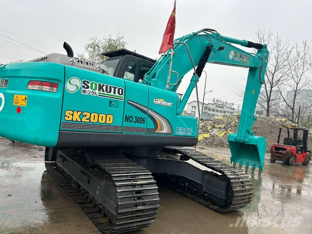 Kobelco SK200D Bageri guseničari
