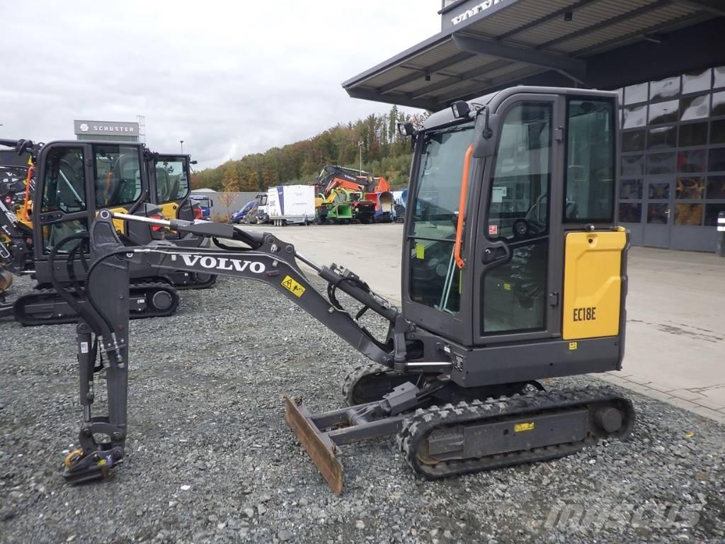 Volvo EC 18 E Mini bageri < 7t