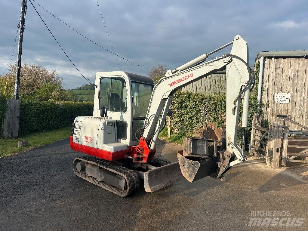 Takeuchi TB 125 Mini bageri < 7t
