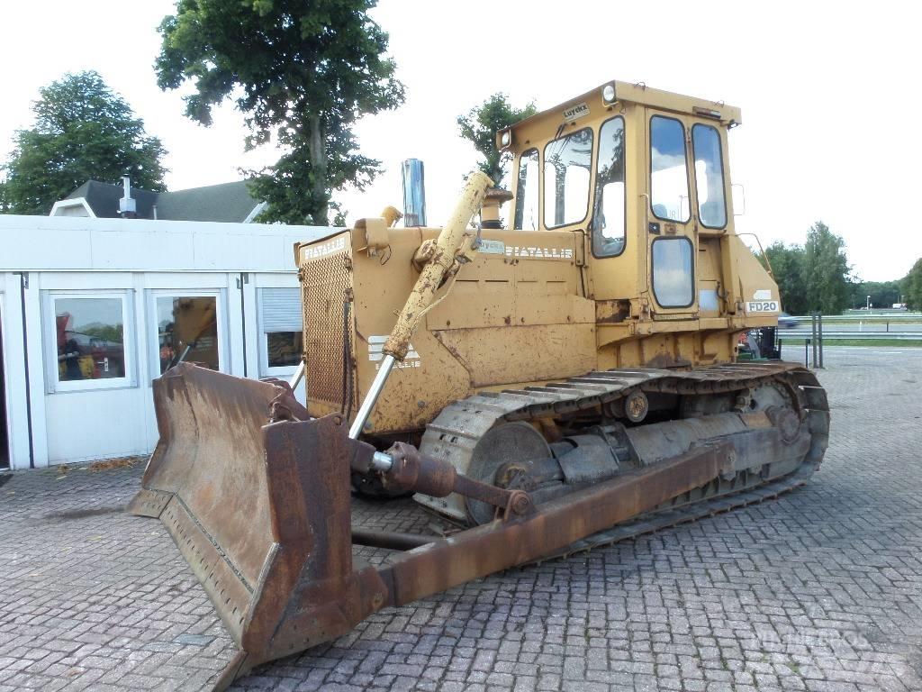 Fiat-Allis FD 20 Buldožeri guseničari