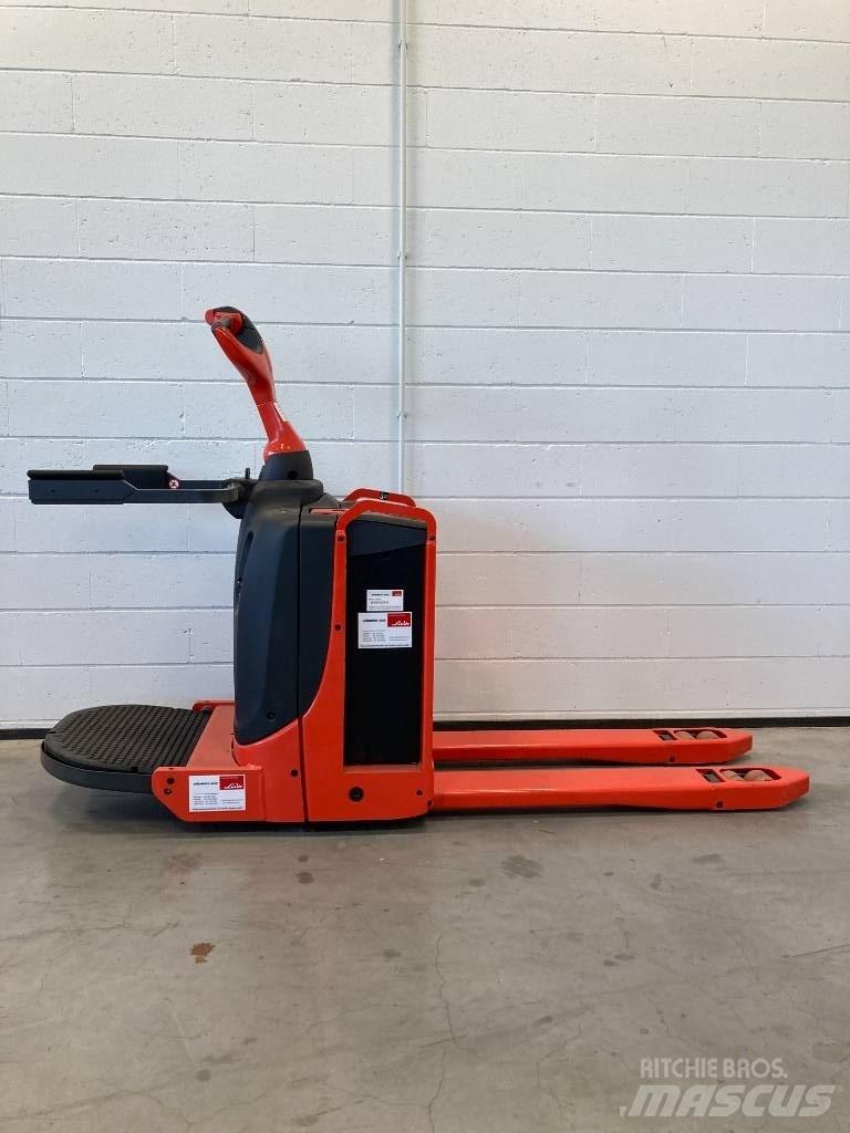 Linde T16P/1151-02 Nisko podizni električni viljuškar sa stajalištom