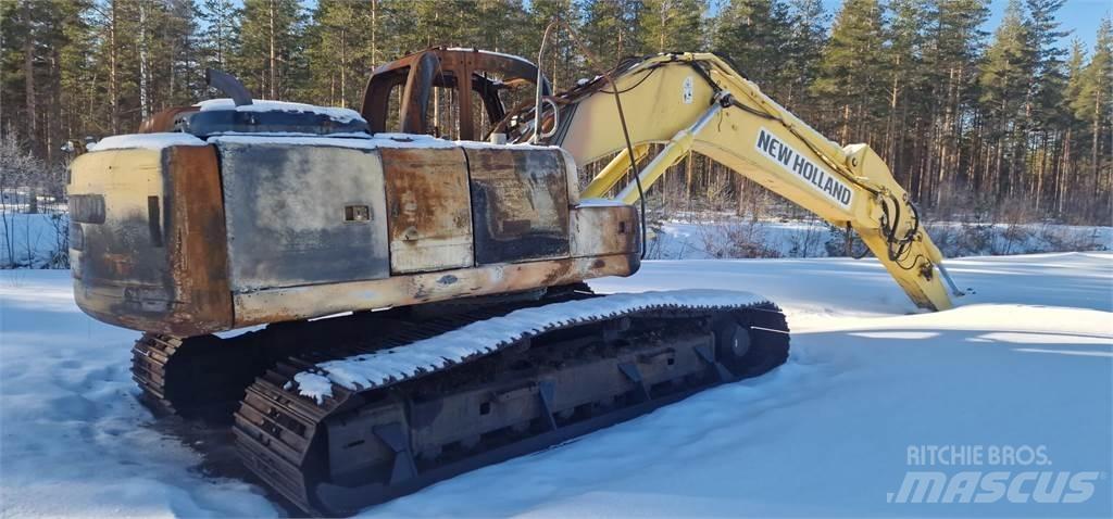 New Holland E215 B Bageri guseničari