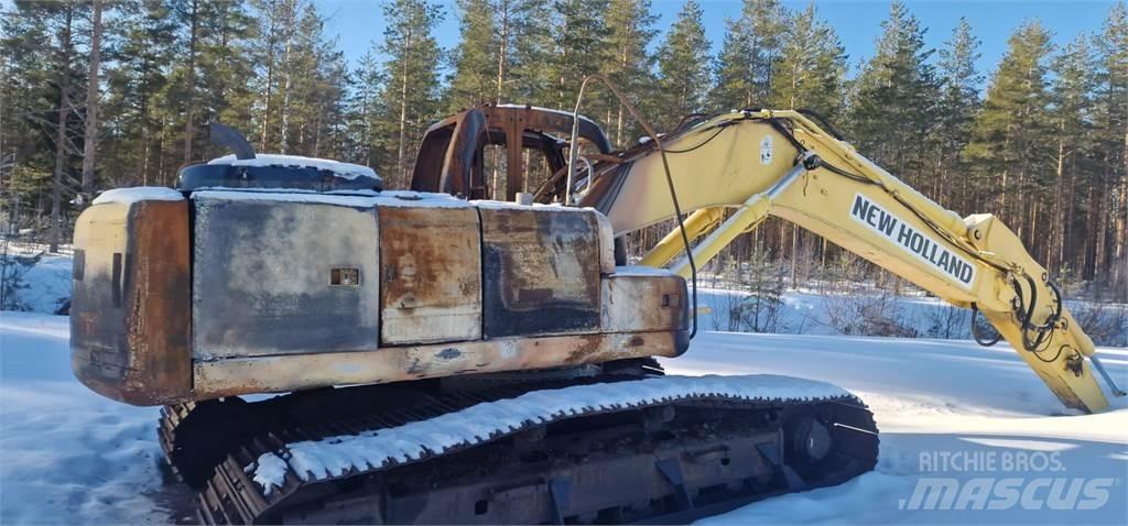 New Holland E215 B Bageri guseničari