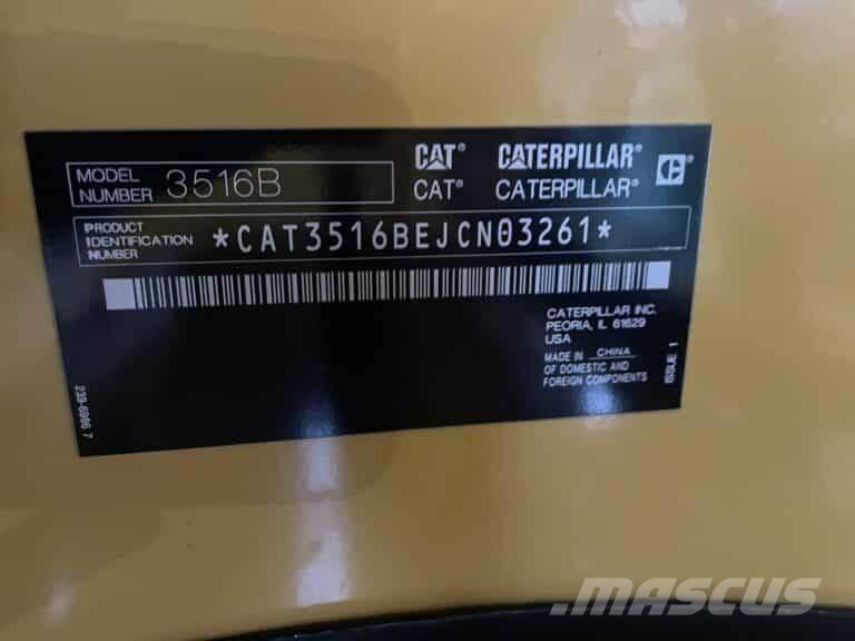 CAT 3516B-HD Dizel generatori