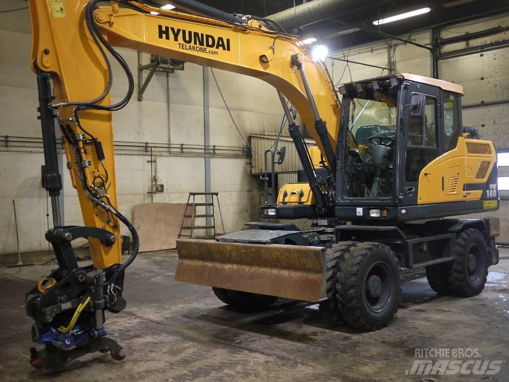 Hyundai HW 140 Bageri točkaši