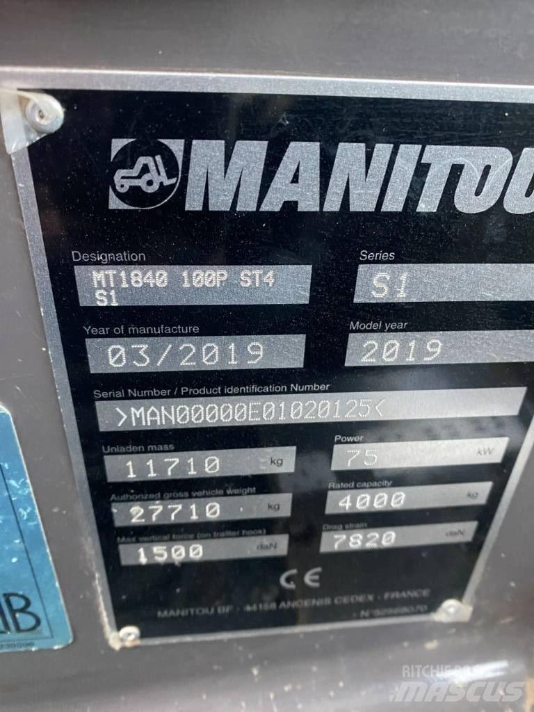 Manitou MT 1840 Teleskopski viljuškari