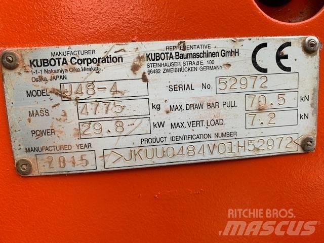Kubota U 48-4 Mini bageri < 7t