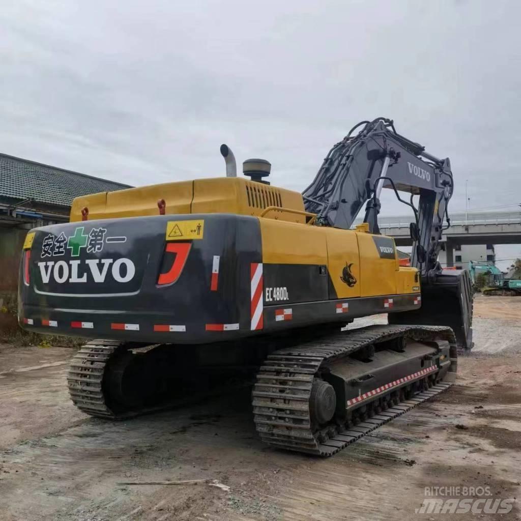 Volvo EC 480 D L Bageri guseničari