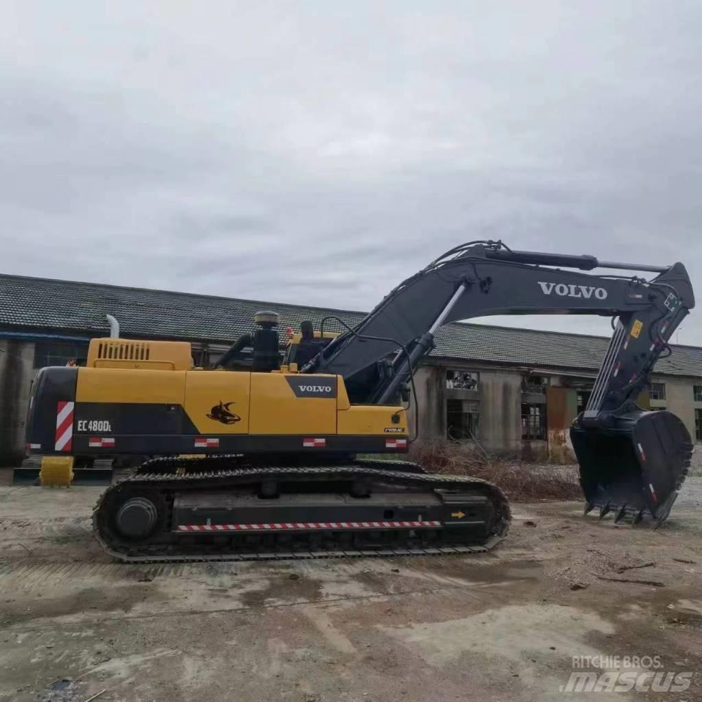 Volvo EC 480 D L Bageri guseničari