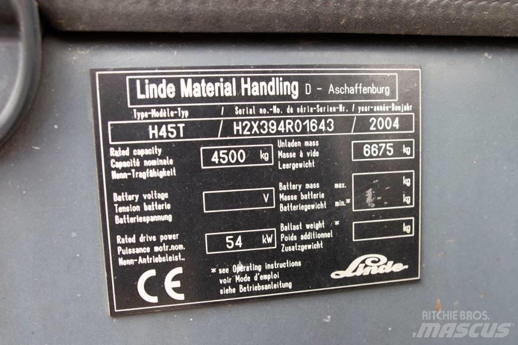 Linde H 45 T Plinski viljuškari