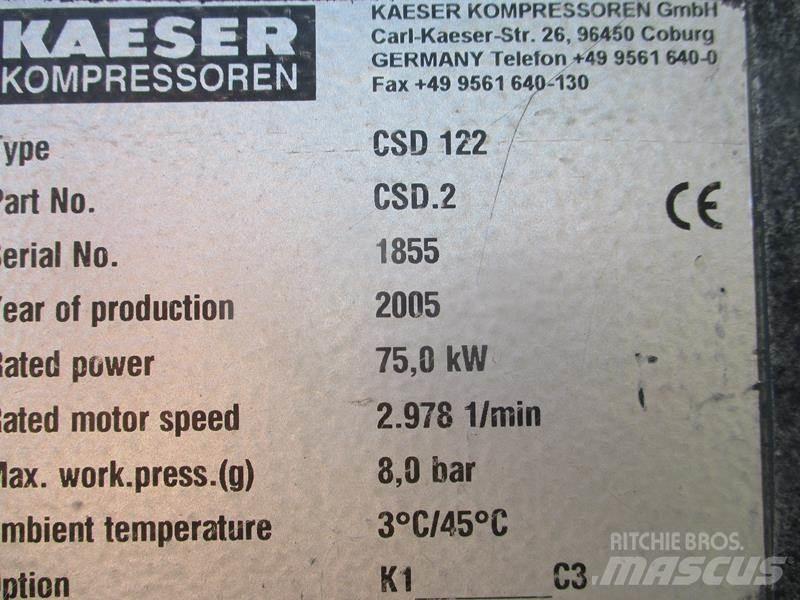 Kaeser CSD 122 Kompresori