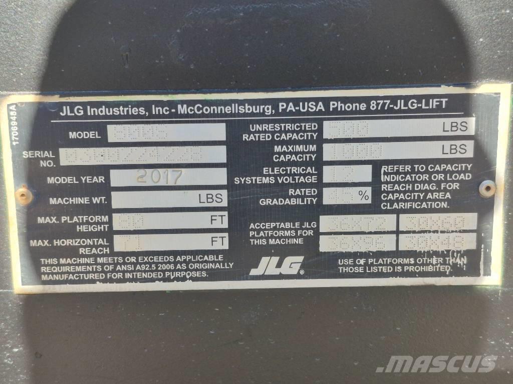 JLG 800 S Teleskopske podizne platforme