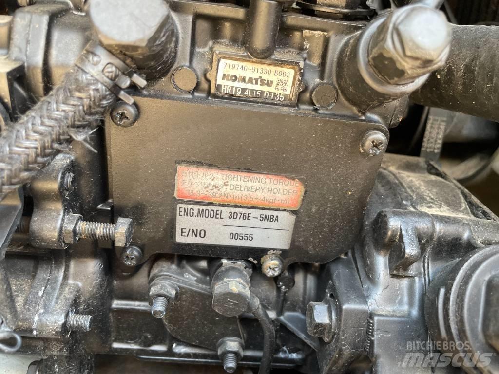 Komatsu PC 20 Bageri guseničari