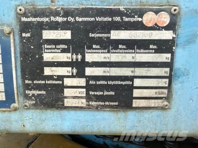 Aichi SR 210 Zglobne podizne platforme