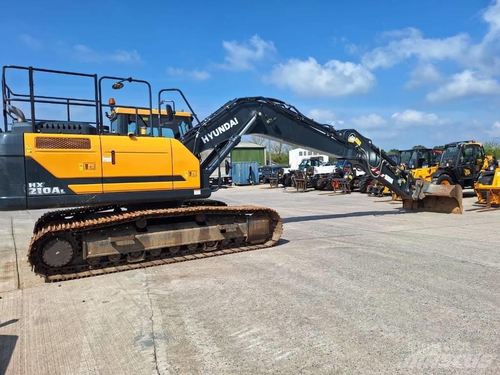 Hyundai HX210A L Bageri guseničari