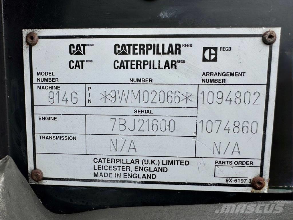 CAT 914 G Utovarivači na točkove