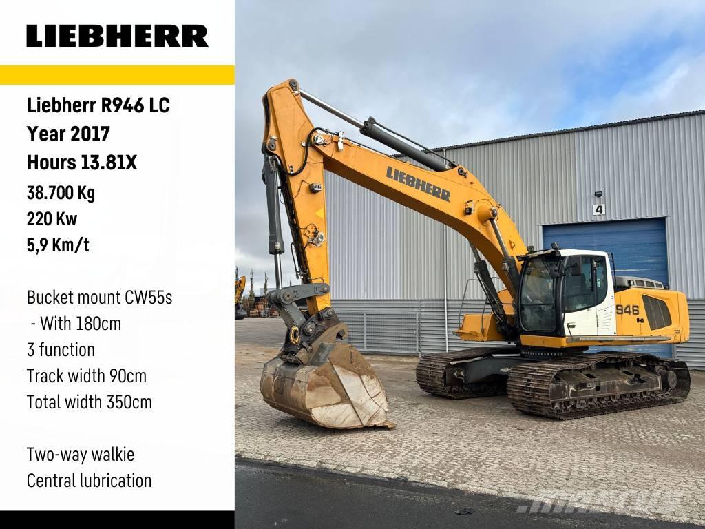Liebherr R 946 Bageri guseničari