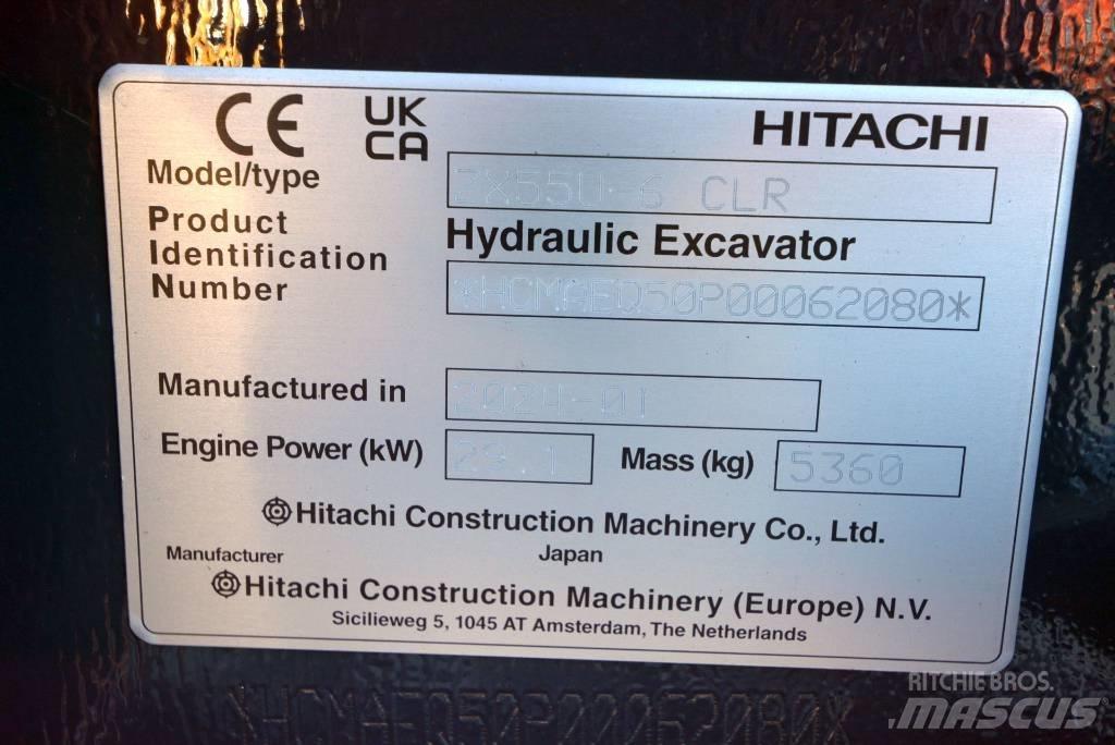 Hitachi ZX 55 U-6 Mini bageri < 7t