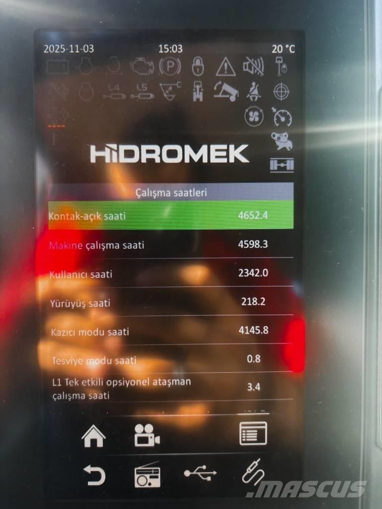 Hidromek HMK 230 NLC Bageri guseničari