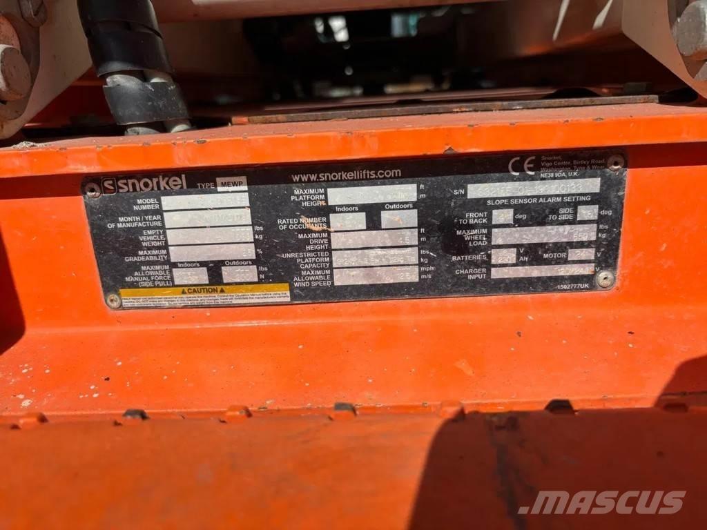 Snorkel S3215E Makazaste platforme