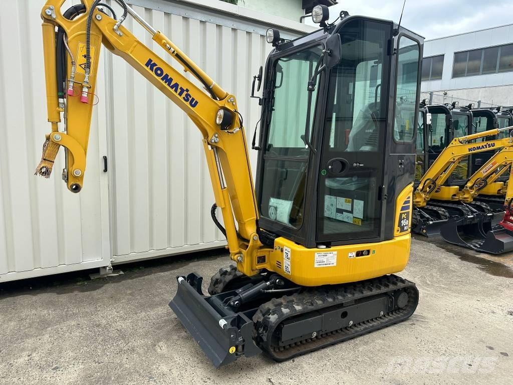 Komatsu PC 16 R-3HS Mini bageri < 7t