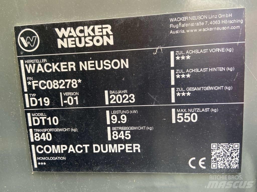 Wacker Neuson DT10 Damperi na gusenice