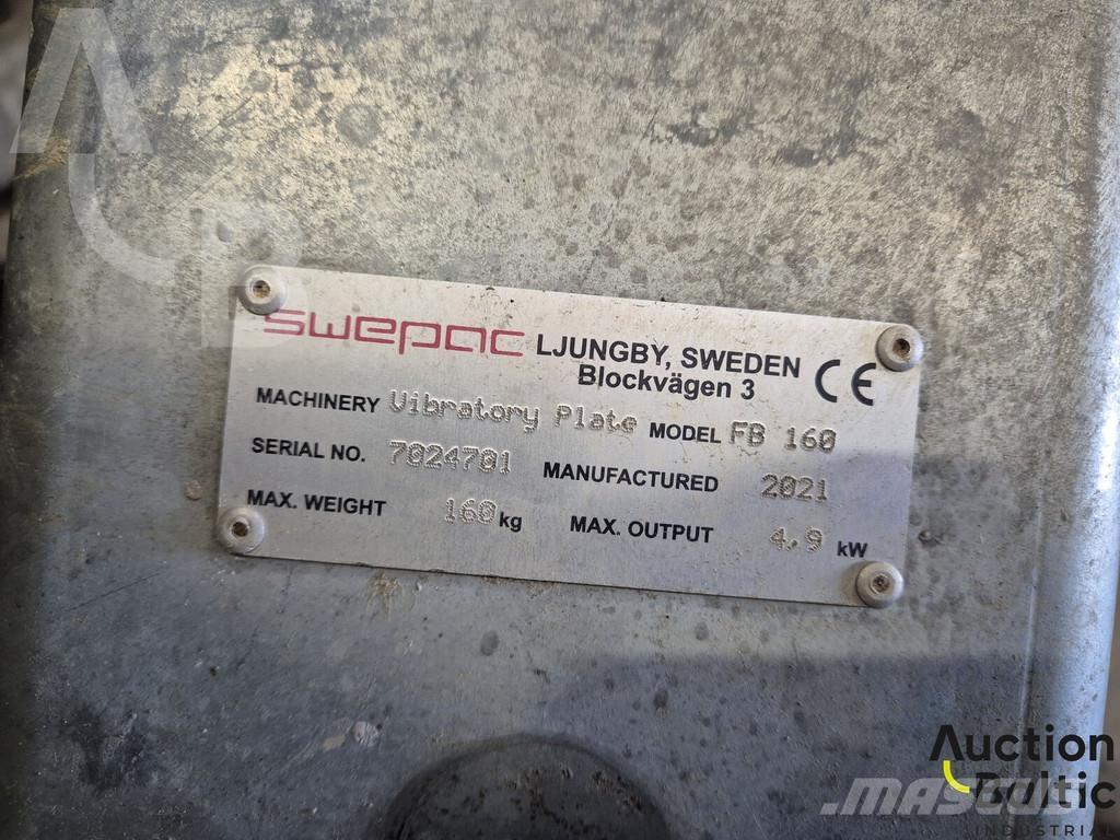 Swepac FB 160 Vibro ploče