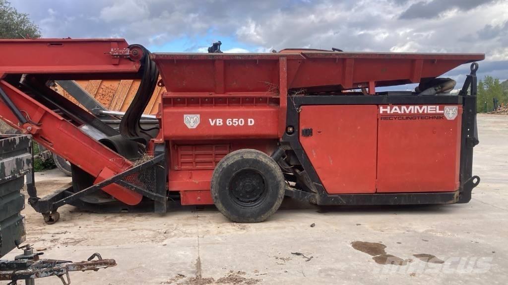 Hammel VB 650 D Mašine za uništavanje otpada