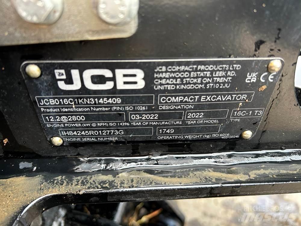 JCB 16C-1 Mini bageri < 7t