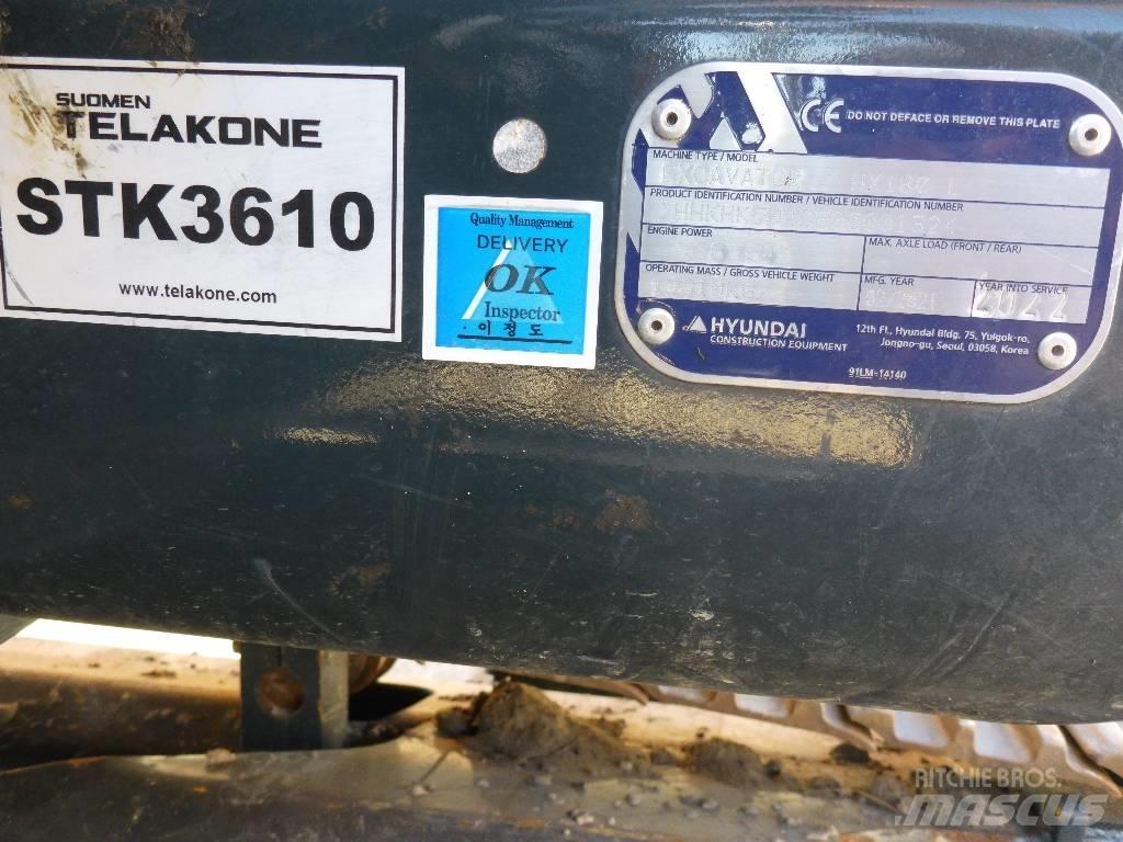 Hyundai HX180L Bageri guseničari