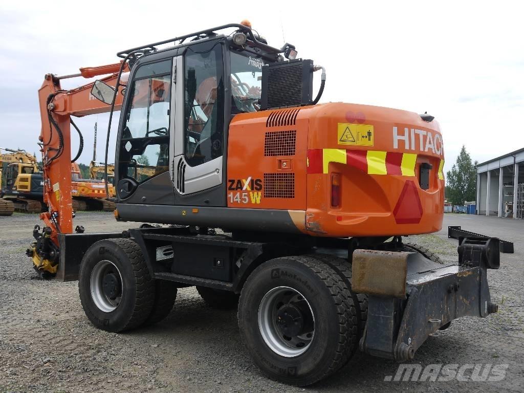 Hitachi ZX 145 W-3 Bageri točkaši