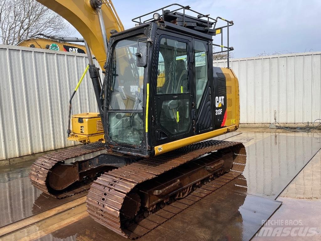 CAT 313 F Bageri guseničari