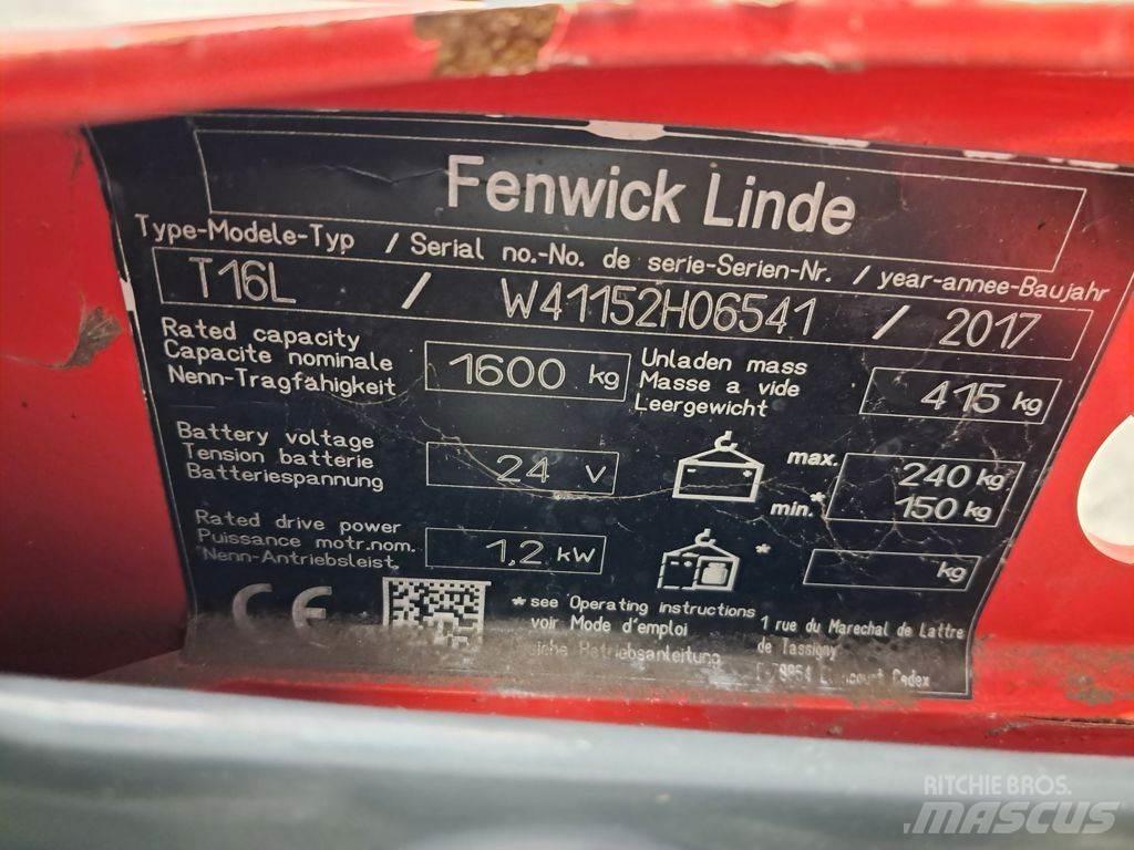Linde T16L Ručni paletar