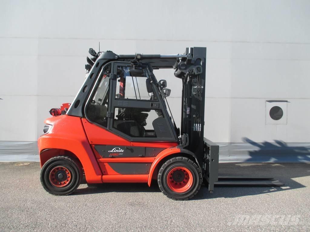 Linde H 80 D Dizelski viljuškari