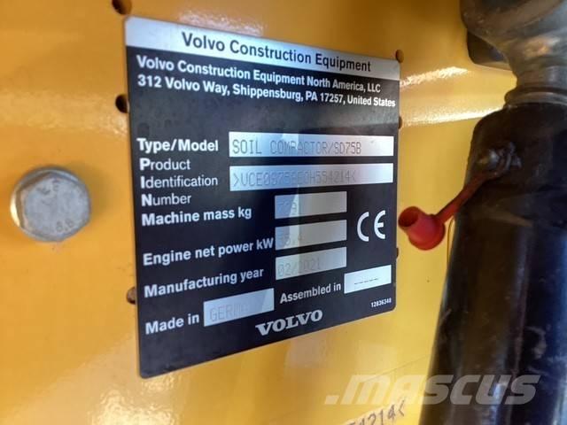 Volvo SD 75 B Valjci sa jednim bubnjem