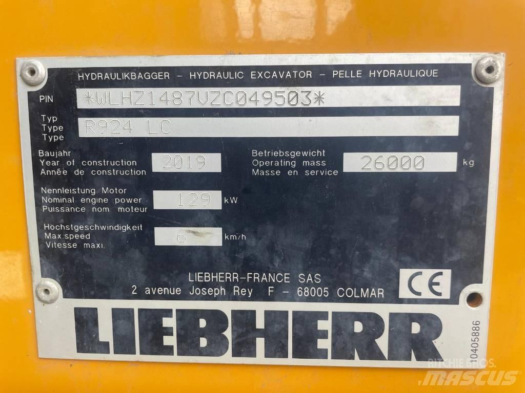 Liebherr R924 G8 Bageri guseničari