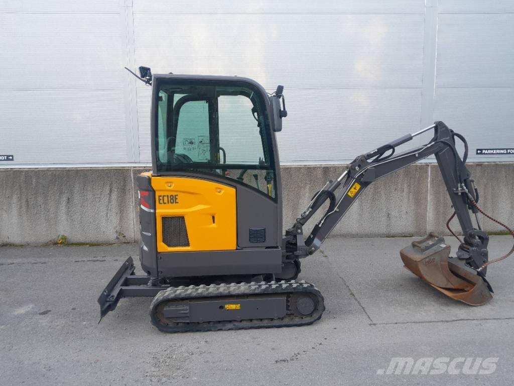 Volvo EC18E Mini bageri < 7t