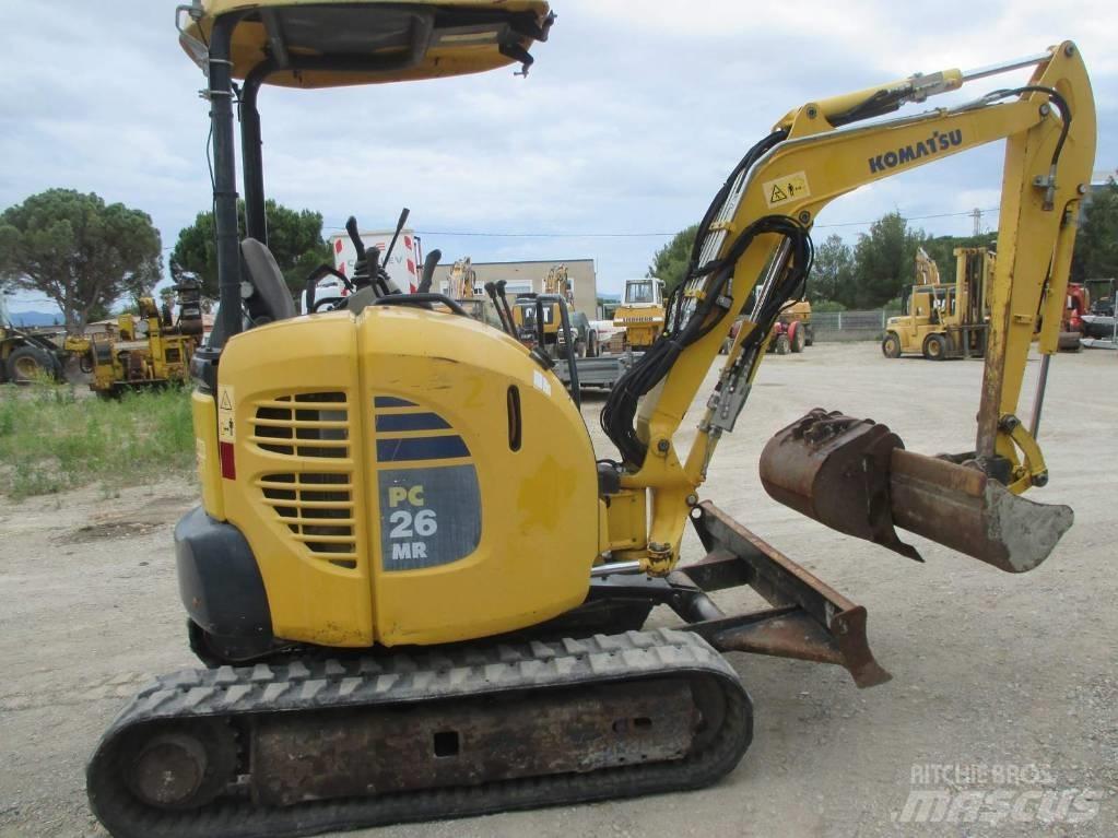 Komatsu PC 26 MR-3 Mini bageri < 7t
