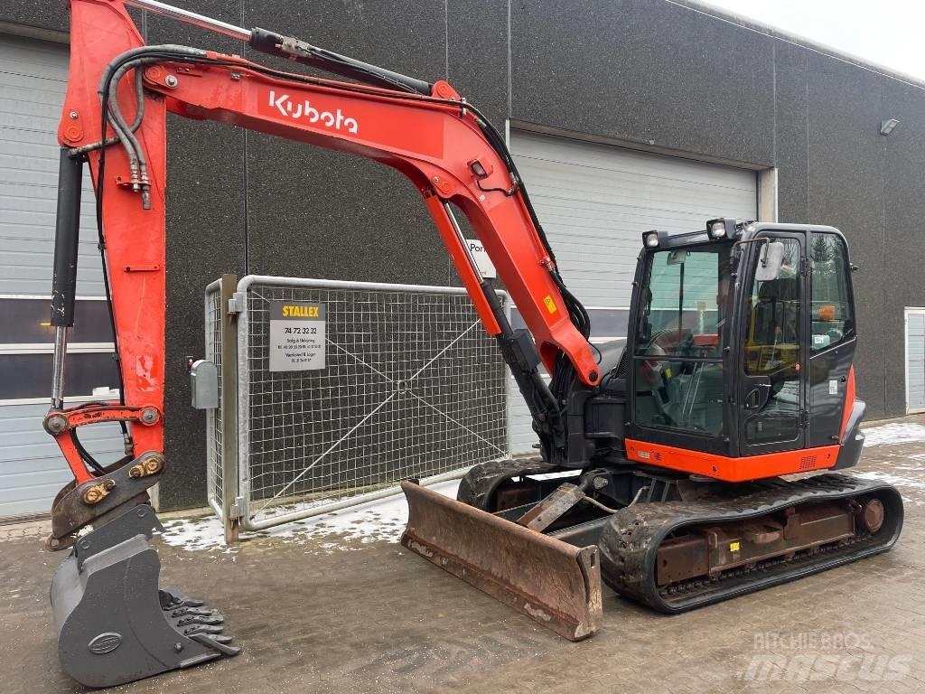 Kubota KX080-4a Midi bageri 7t – 12t