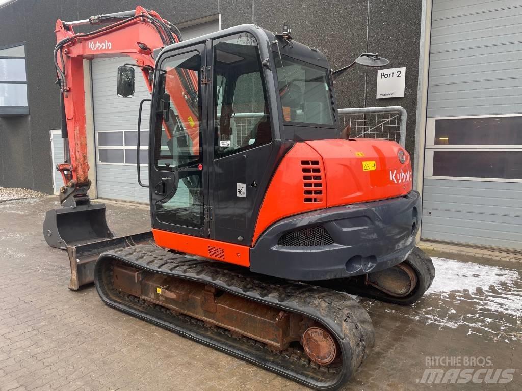Kubota KX080-4a Midi bageri 7t – 12t