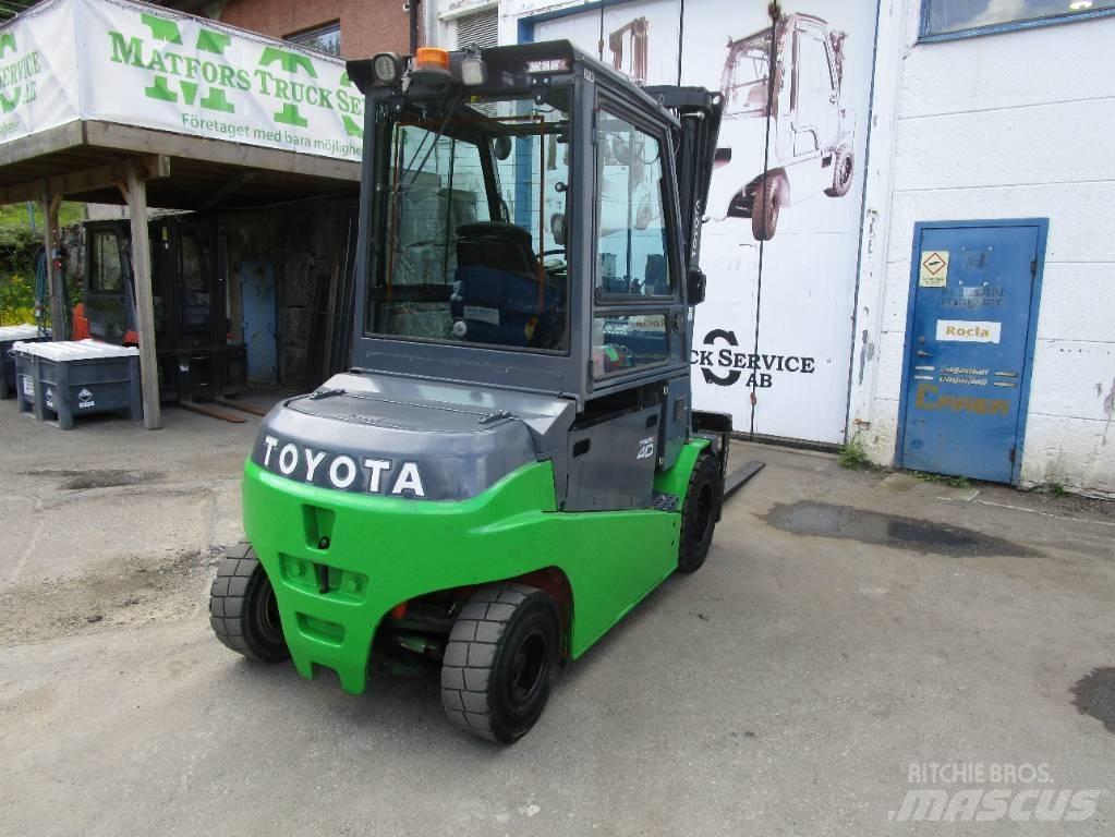 Toyota Elmotvikt Električni viljuškari