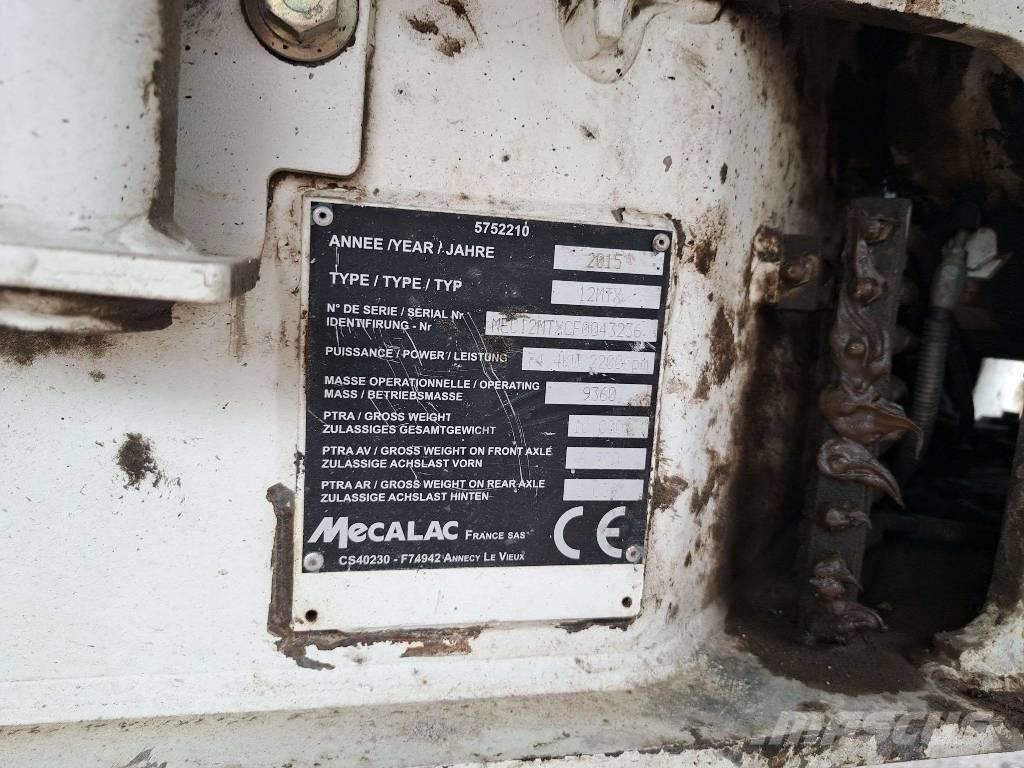 Mecalac 12 MTX Bageri točkaši