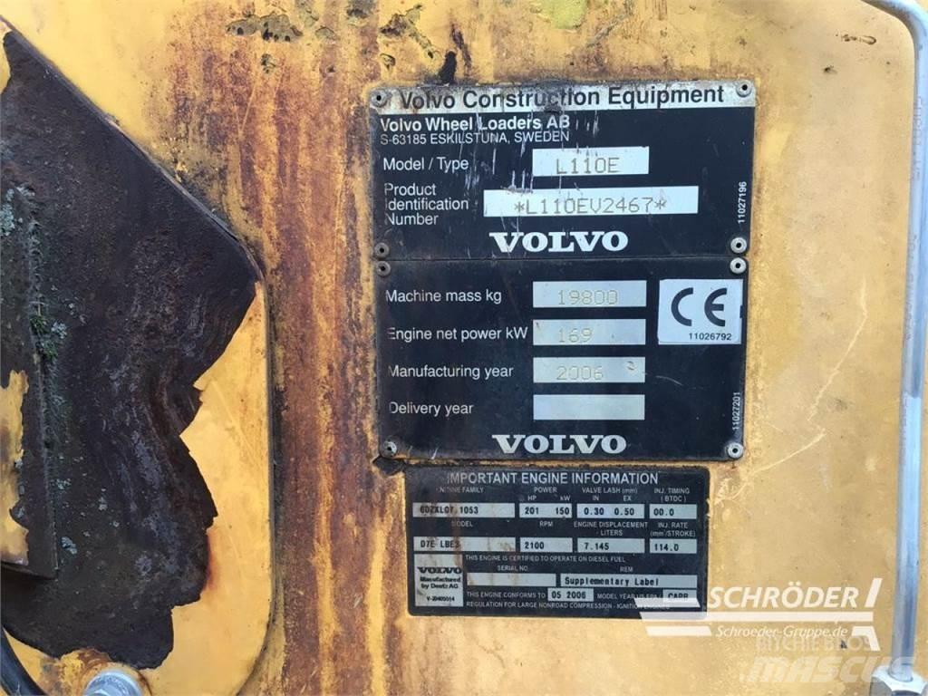 Volvo L 110 E Utovarivači na točkove